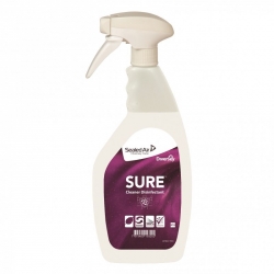 Środek do dezynfekcji powierzchni zmywalnych SURE Cleaner Disinfectant Spray