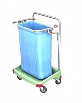 Wózek na odpady AssepticoSplast TSOA-0001