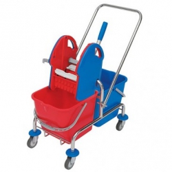 Wózek dwuwiaderkowy do sprzątania Roll Mop 02.20. CH WCH-0004